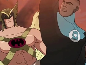 Green Lantern's Delicious Big Bubble Butt - Hentai Bara Yaoi