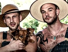 WELL DONE BOYSSS! I got so horny watching this secene with Roman Todd and Cliff Jensen that I just had to fuck my, not as attractive, boyfriend, LoL!