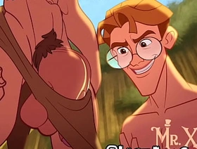 Mailo×Tarzan gay sex animation