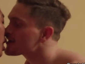Tight Asian action star fucks man from set