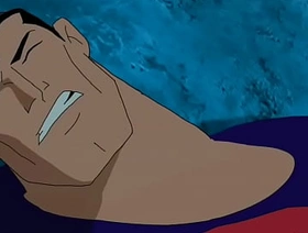 ( Gay Bara yaoi Mongul Cavalgando na piroca de aço do Superman ( gay hentai )