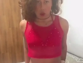 Tgirl in action