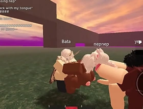 4 some with moth femboy cat boy and dark skin femboy