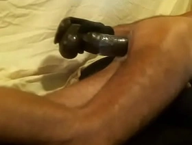 retro Hung dildo and my sloppy hole. vocal.