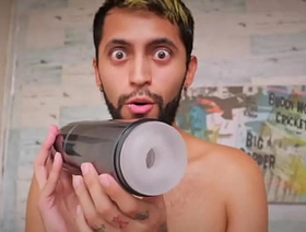 Free Cumshot Video Using #QUTOYS Mermaid automatic masturbator and penis pump on my big uncut cock makes me cum hard Those rotations felt amazing - Camilo Brown