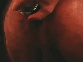 Pasta Sauce Bottle locked in my Ass.