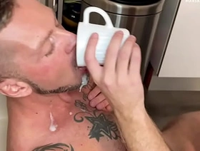 Real CUM EATING video compilation