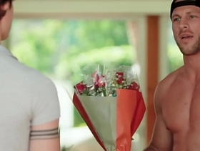 Pornstars Roman Todd and Devin Franco gets to date the lucky winner Ben Masters