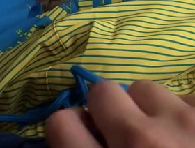 My hard and horny penis throbbing in my swim shorts thinking sexy thoughts