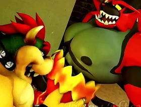 Bowser x Incineroar