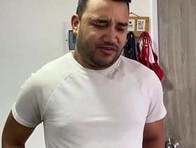 Pizza delivery guy ends up fucking customers as a form of payment