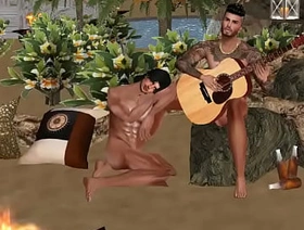 NUDE BEACH FIREPIT