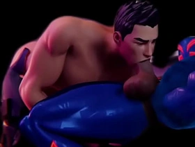 Enmascarado finge ser Spiderman para que le mamen la verga