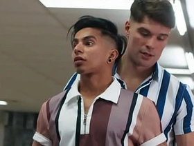 Bowling Alley Fuckdown  MEN   Malik Delgaty, Angel Santana
