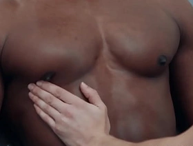 Blond Taylor Reign ass fucked by black hunk DeAngelo Jackson