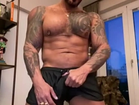 Striptease Joi how to suck my BBC Latino PORNSTAR BEAR - VIKTOR ROM -