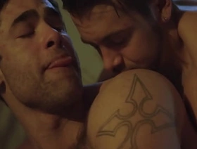 Dante Colle fucks his stepbrother Lucas Leons horny ass on the couch and roughly makes him moan loud
