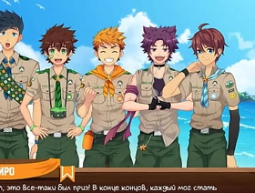 Game: Friends Camp, Episode 10 - Going to the beach (Russian voice acting)